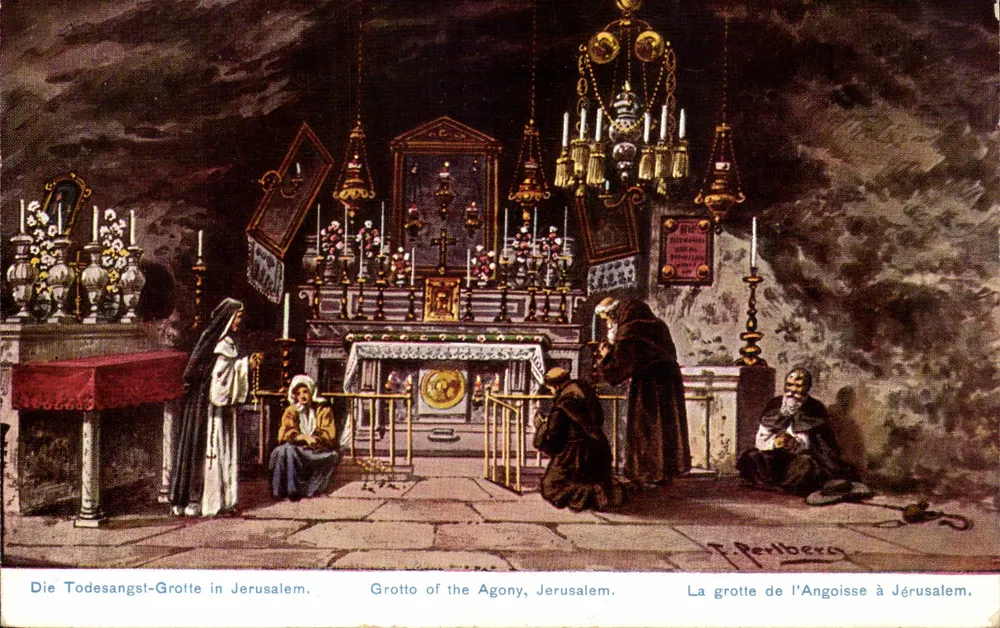 Die Höhle der Angst in Jerusalem — Verlag P. Perlb ergo, Serie 46 - Vorderseite