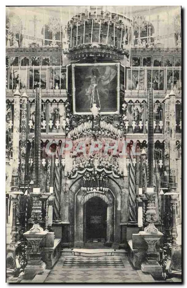 Jerusalem, Heiliges Grab — Verlag Ex. Vester & Co. Nr. 105 - Vorderseite