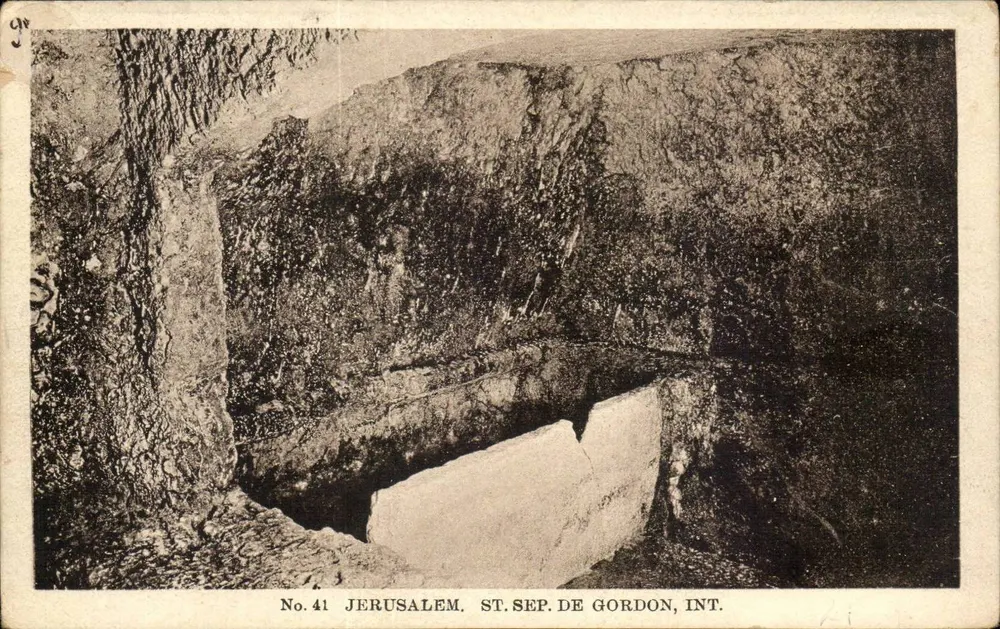Jerusalems — Graf van Gordon, binnenkant — Sarratian Bros. n°41 - Voorkant