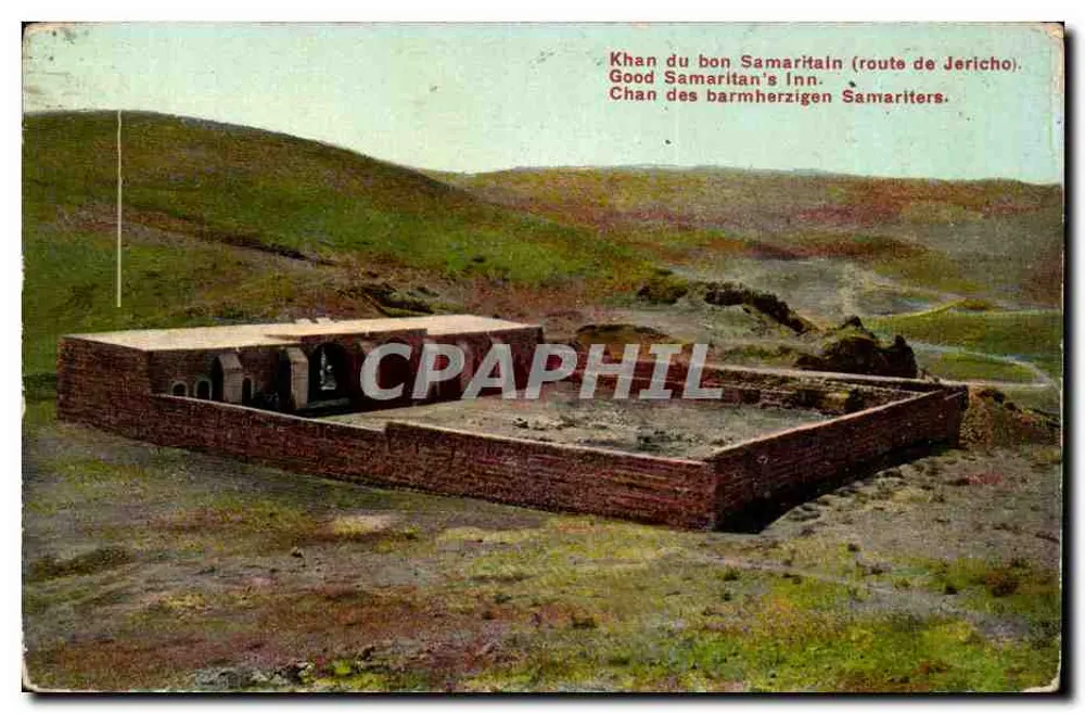 Khan des Guten Samaritainers (Route de Jéricho) — Verleger Union Postale Universelle, n° 168 - Vorderseite