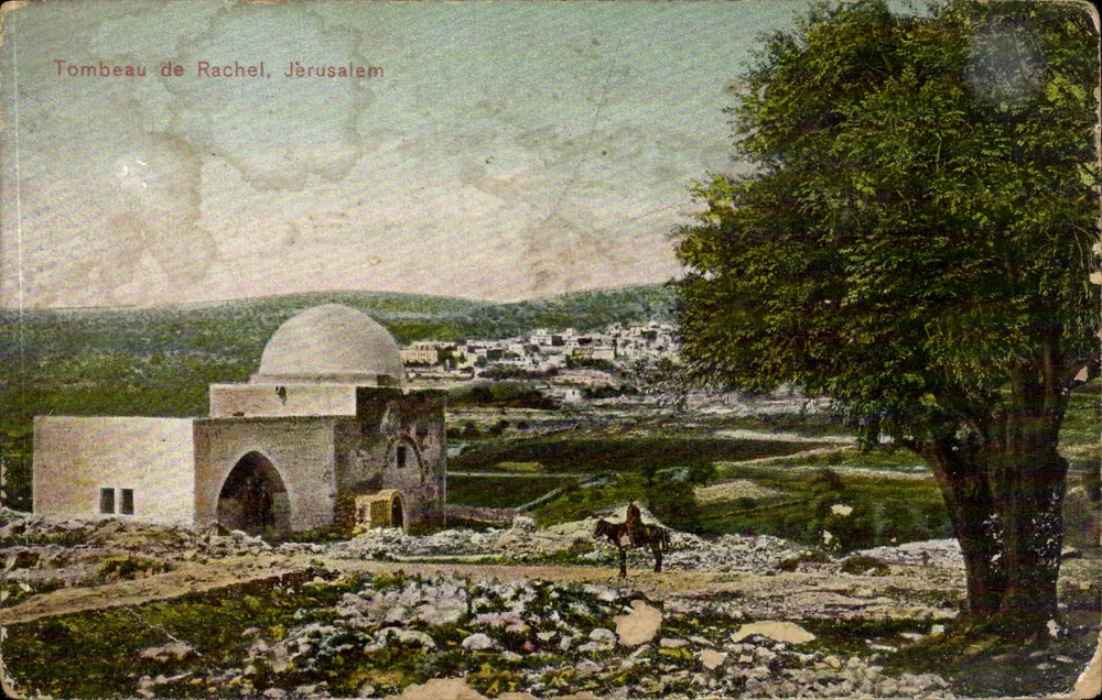 Grab Rachel, Jerusalem — Verlag Dimitri Taraxl & Söhne, Beirut, Nr. 626 - Vorderseite