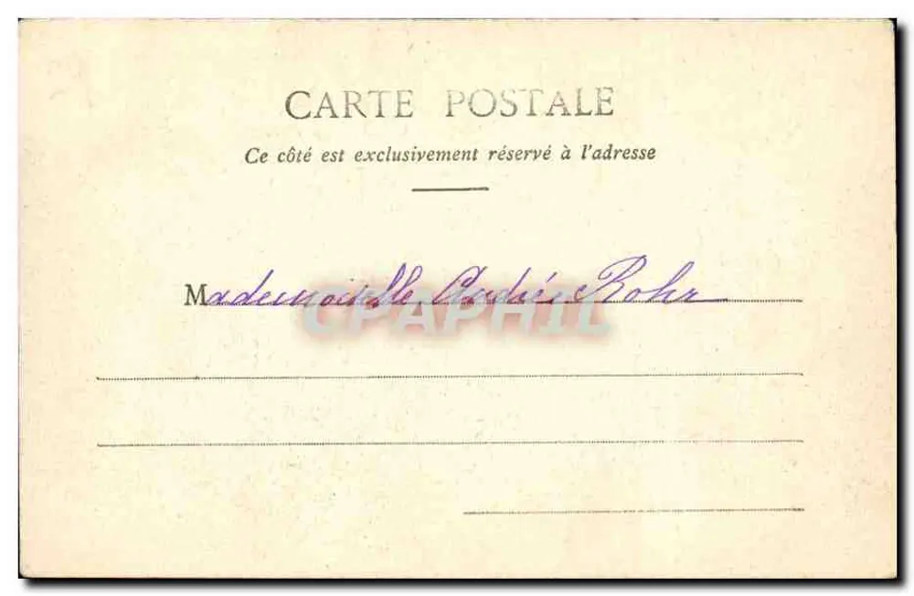 Tal der Hölle oder Hinnon, nahe Jerusalem — Gustave Remy, Verlag in Pontarlier (Doubs) — n°44 - Rückseite