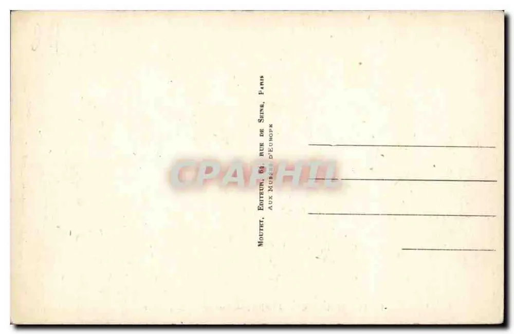 Jaffa — Ansicht vom Meer — LL 14 — Verleger: Moutet, Paris - Rückseite