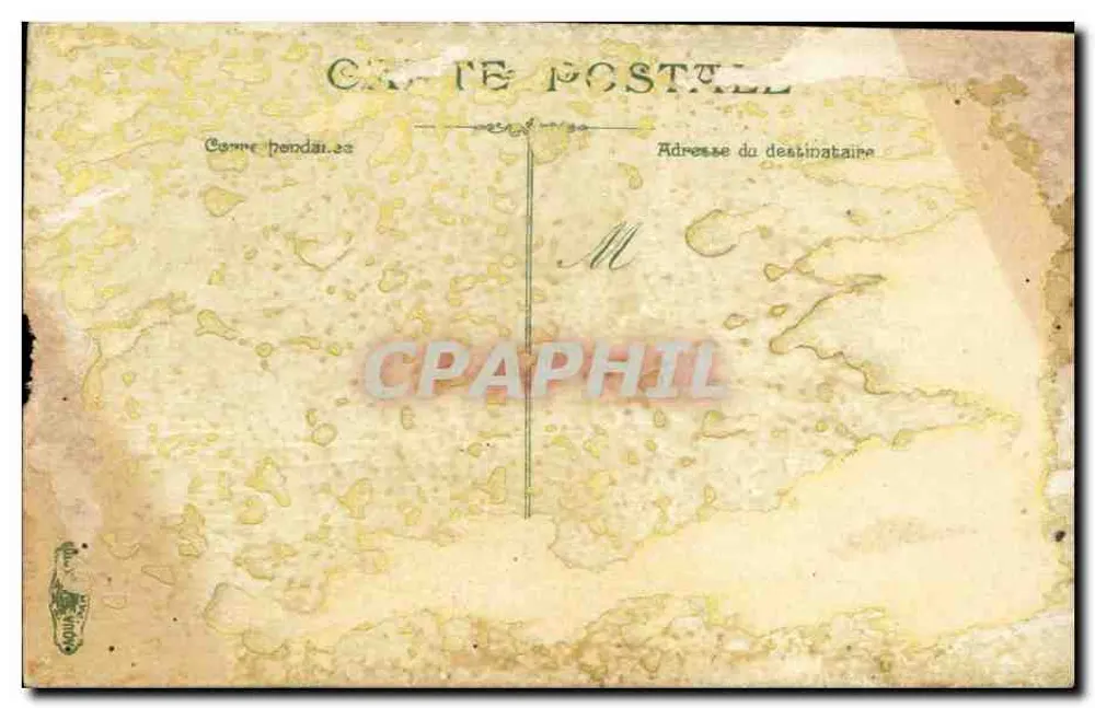 Lyon — A cour do Hotel de Ville — L.V. 805 - Verso