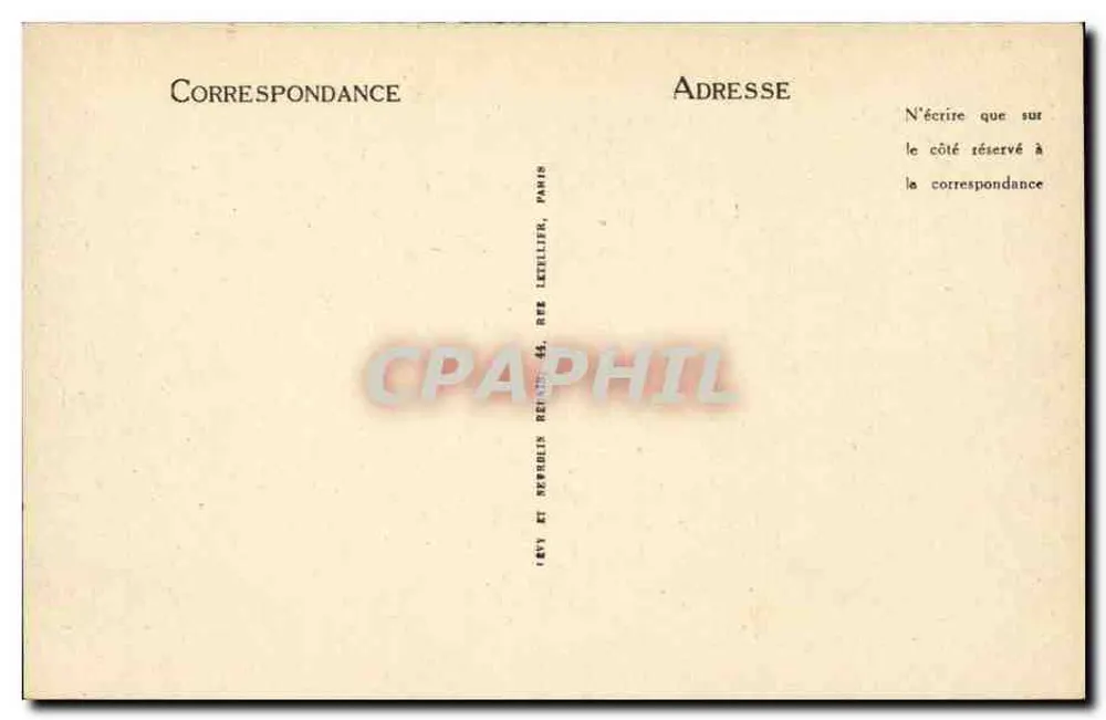 Viena - Vista geral tirada de Sainte-Colombe - LL, n°105 - Verso