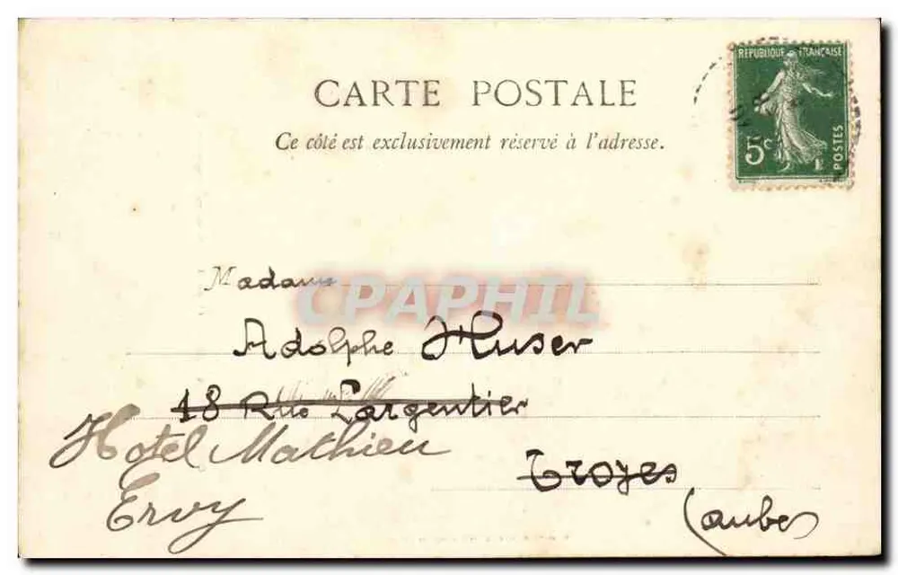 Font-de-Beauvoisin (Isère) — Kommunale Schulen — Papeterie Ph. Raton - Rückseite