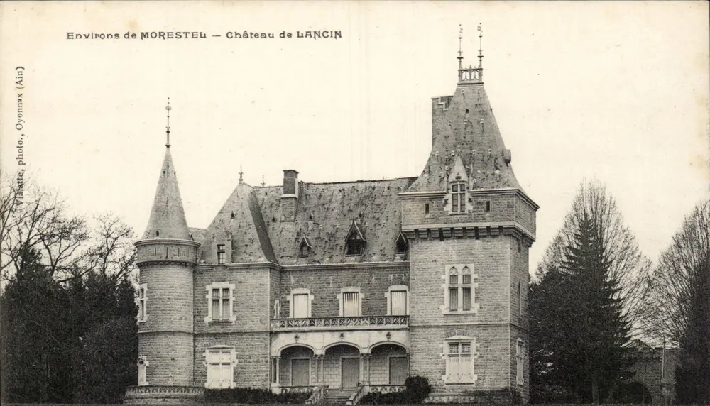 Environs de MORESTEU — Castelo de LANÇIN — Oyonnax (Ain) - Frente