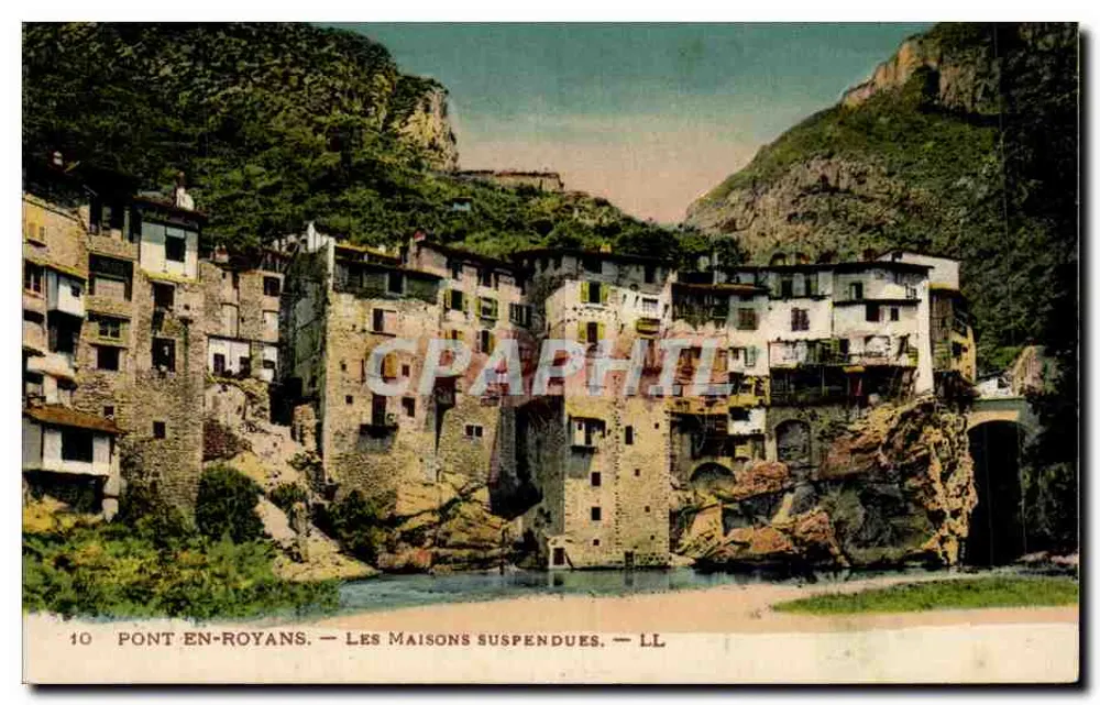 Pont-en-Royans — As Casas Suspensas — LL - Frente
