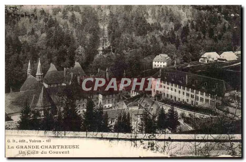 La Grande Chartreuse — Um Colitr do Convento — G. D., edit., Voiron - 107 - Frente