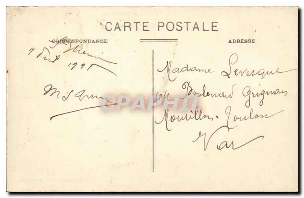 Der Gouffre d'Enfer Trail — am Rochetaillée-Staudamm — Édit. Johannes Nerlat - St-Etienne - Rückseite