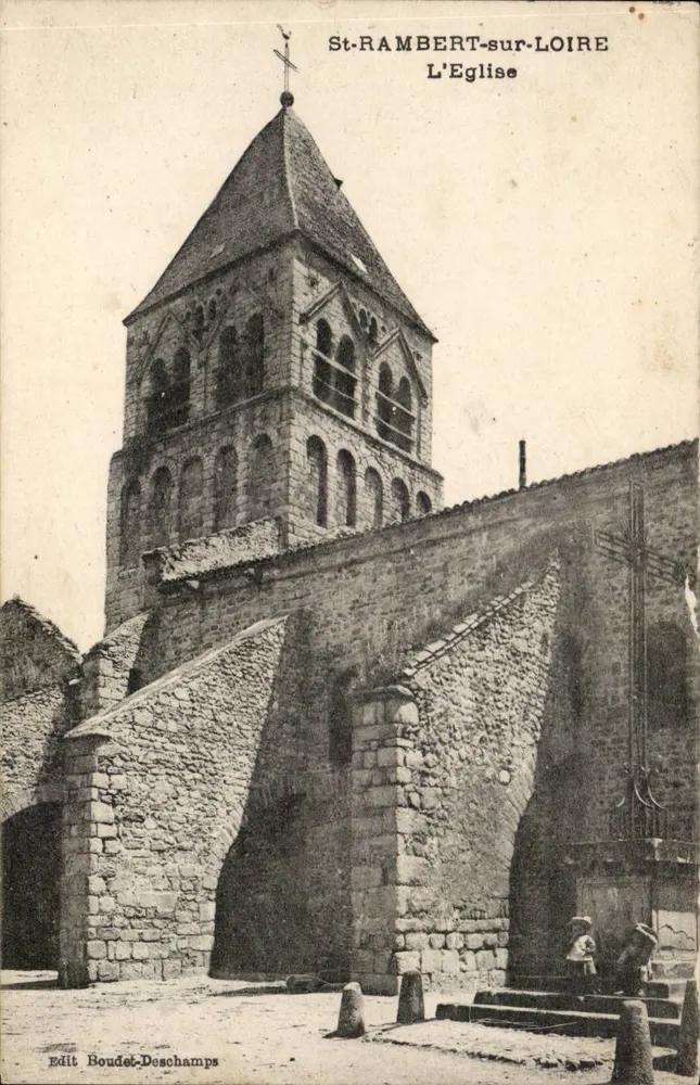 St-Rambert-sur-Loire — A Igreja — Edit Boudet-Deschamps - Frente