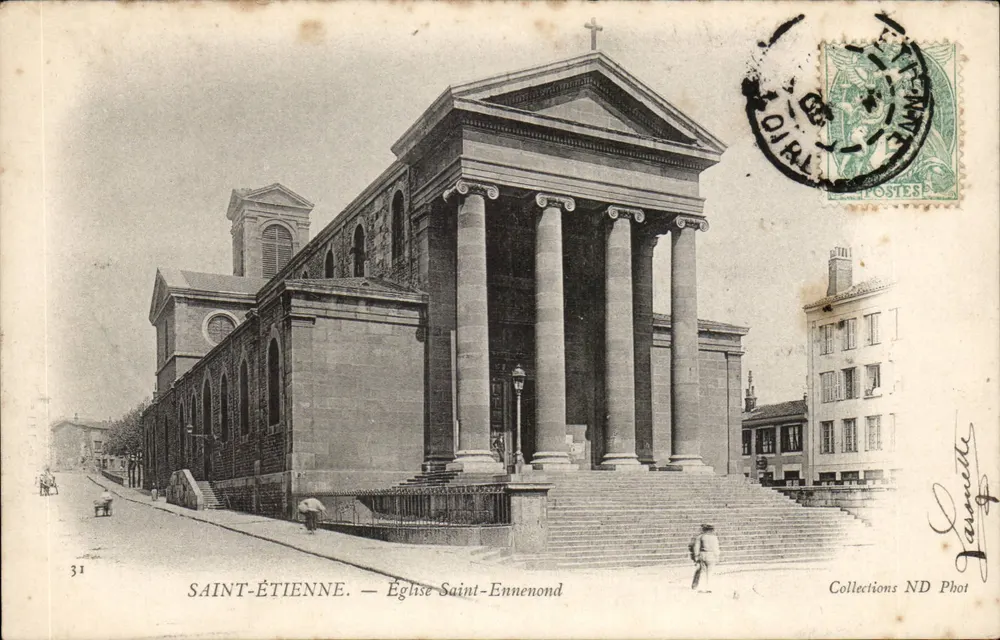 Saint-Étienne — Igreja de Saint-Ennenond — Collections ND Phot - Frente