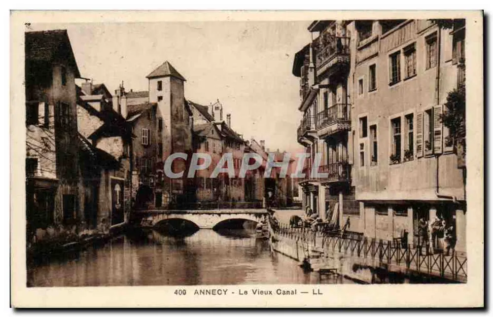 Annecy — O Velho Canal — LL n°400 - Frente