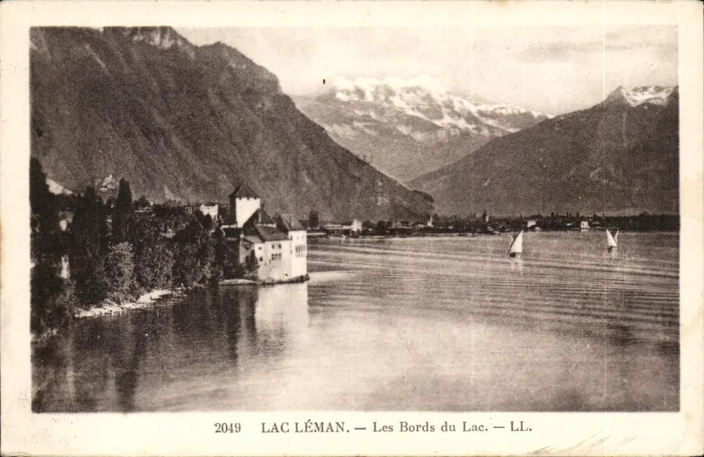 Lago Léman — As Margens do Lago — LL. — 2049 - Frente
