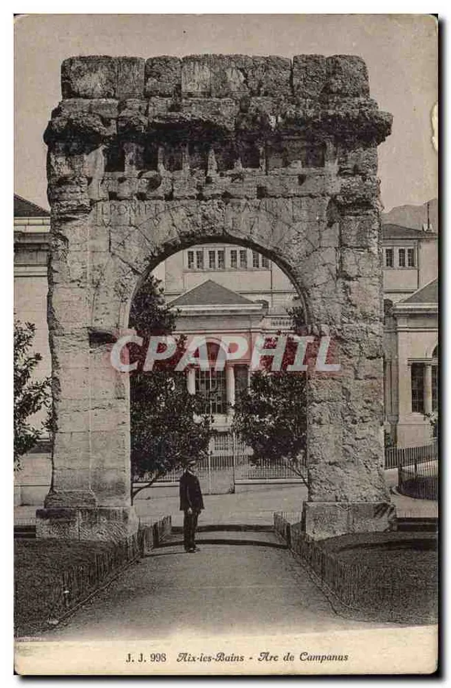 Aix-les-Bains - Arco de Campanus — J. J. 998 - Frente