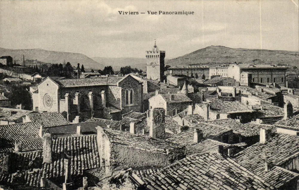 Viviers — Panoramisch uitzicht - Voorkant
