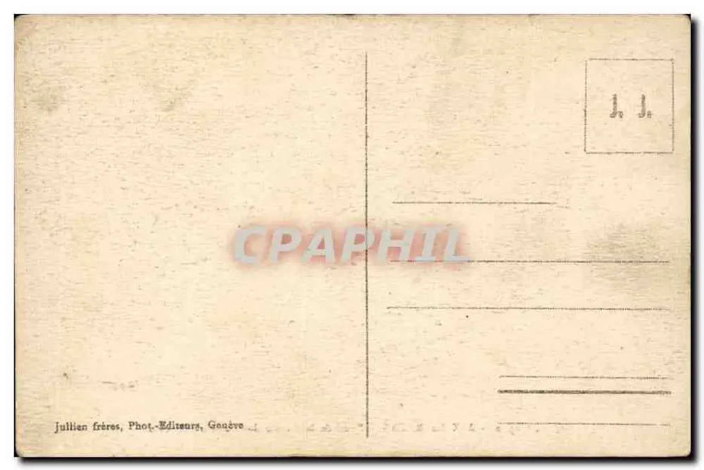 Aix-les-Bains — Ansicht der Schwefelquellenhöhle — J. J. - 8710 - Rückseite