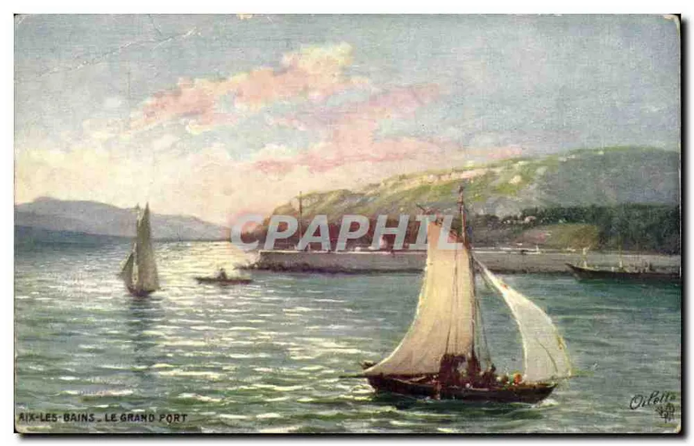 Aix-les-Bains - Le Grand Port — Olletta, Serie 129 - Vorderseite