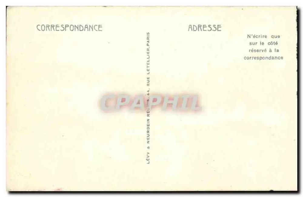 Thonon-les-Bains — Barco no Lago LL — editor Letellier, Paris - Verso