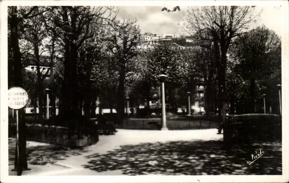 Place Victor-Hugo und die Bastille — Grenoble — Editions Narbo, allée Saint-Agne - Vorderseite
