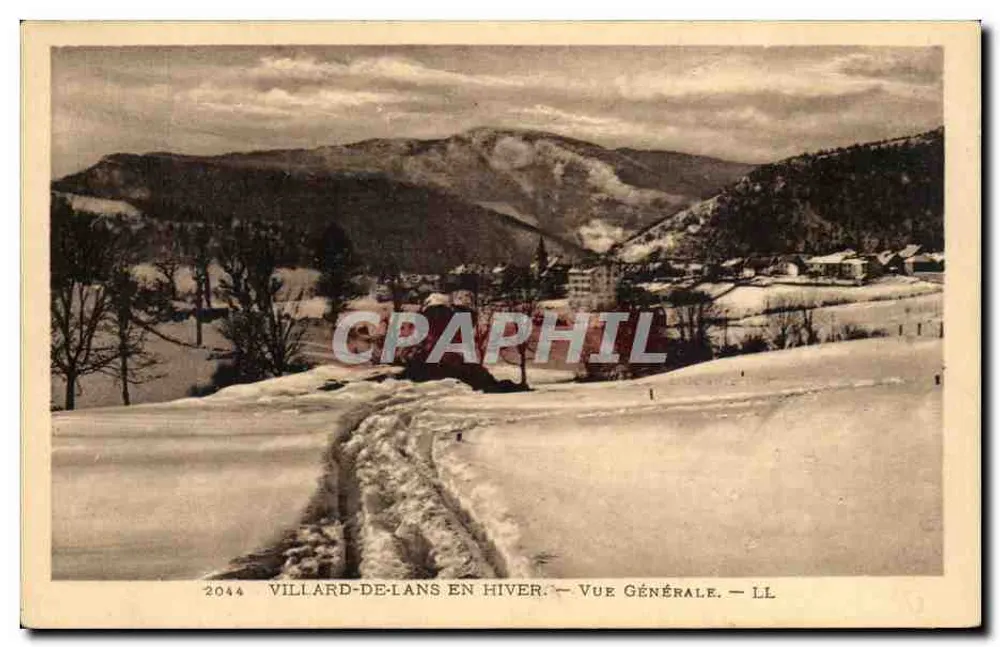 Villard-de-Lans no inverno — Visão geral — LL - Frente