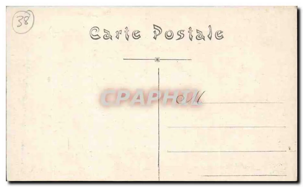Grenoble — L'Isère, le Pont suspendu et le Quai Perrière — E.R. n°98 - Verso