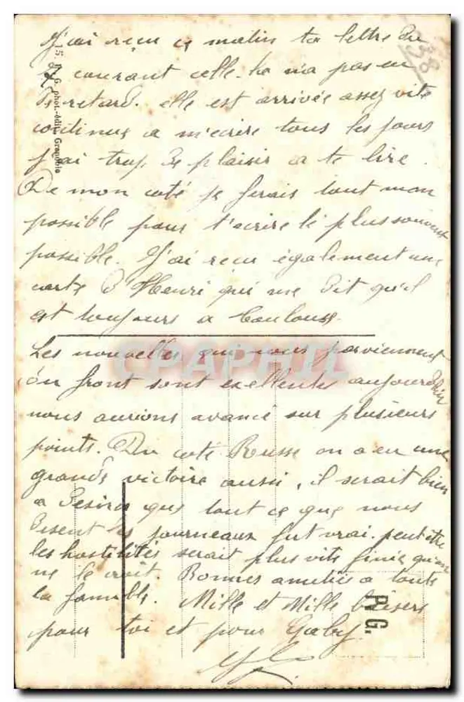 Grenoble — Place Grenette e o Saint-Eynard — editor G. All - Verso