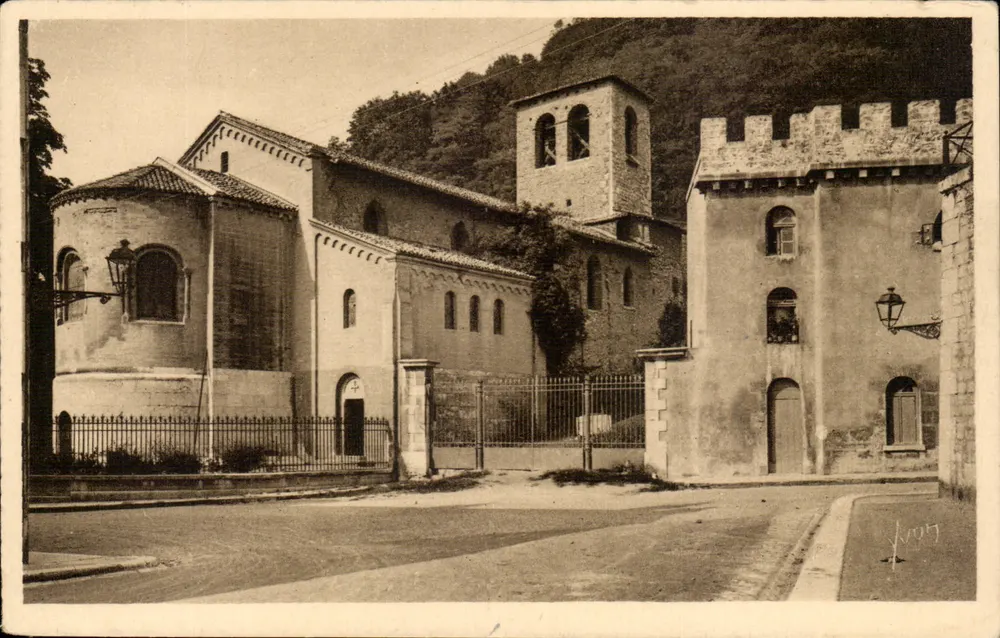 Grenoble - Die Kirche Saint-Laurent — Die Alpen — Éditions d'Art Yvan Martel - Vorderseite