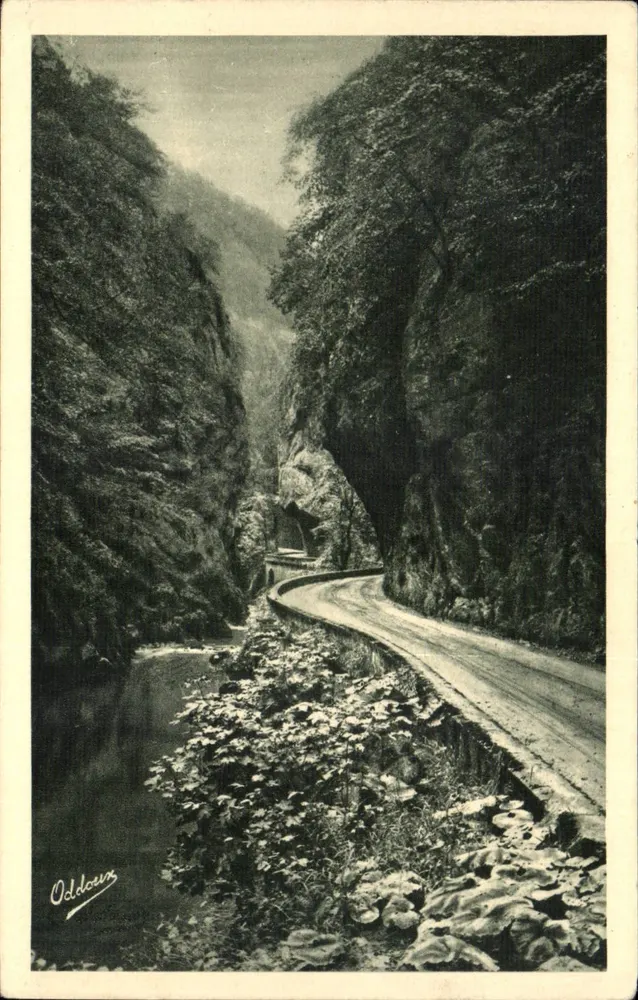Estrada da Chartreuse a Fourvoire — Oddoux — editor Oddoux, número de série não visível - Frente