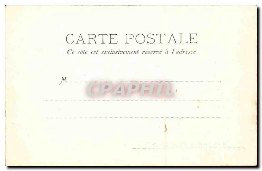 Dauphiné — Mens et le Bonnet de Calvin — Papeterie des Alpes, Eug. Robert, Grenoble - Verso