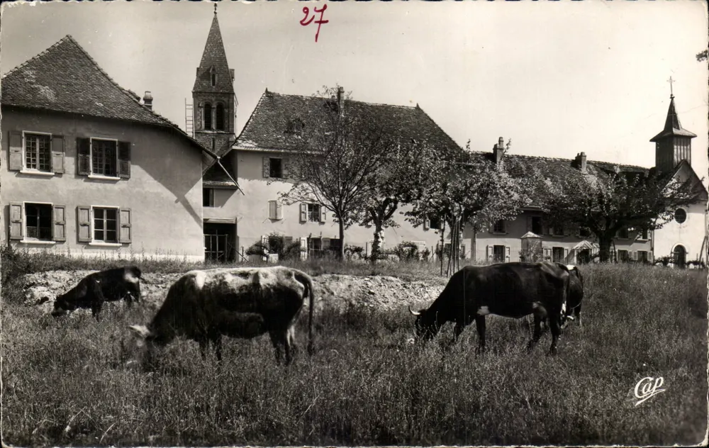 Saint-André-le-Gaz — O Convento — Cie des Arts Photomécanique, Paris - Frente