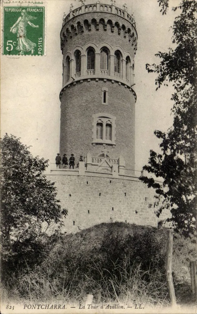 Pontecharra — Torre d'Avallon — LL. — Pontecharra — Torre d'Avallon — LL. - Frente
