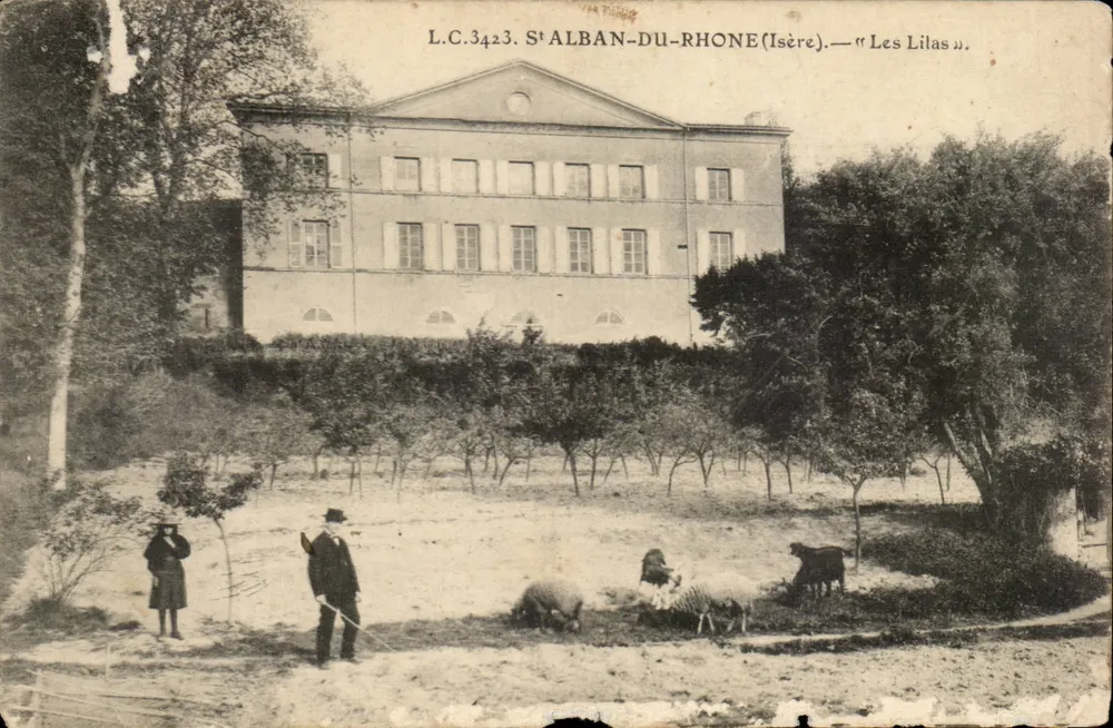 St Alban-du-Rhône (Isère) — « Les Lilas » — L.C.3423 - Frente