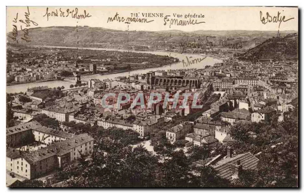 Viena — Vista geral — editora impr. casa S. Maunier, n° 713 - Frente