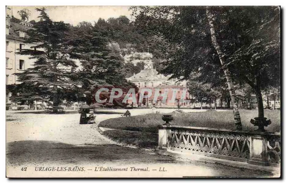Uriage-les-Bains — L'Établissement Thermal — LL. n°42 - Recto