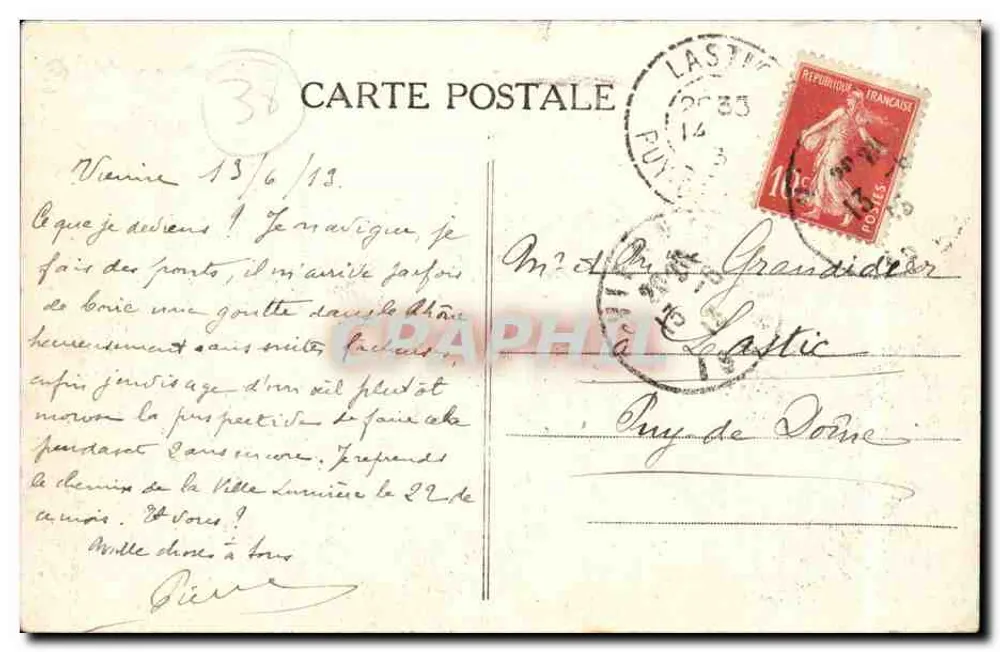 Wien — Kapelle N.-D. der Insel und der Rhône — G. D. Blanchard Verlag, Wien - Rückseite