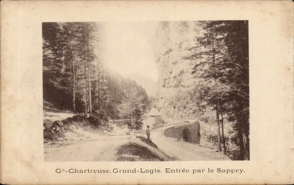 Grand-Logis — Invoer via de Sappey — Gde-Chartreuse - Voorkant