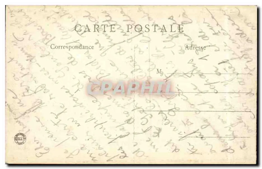 Grenoble - Der Pont de France und das Fort Rabot — B.F. Paris 004 - Rückseite