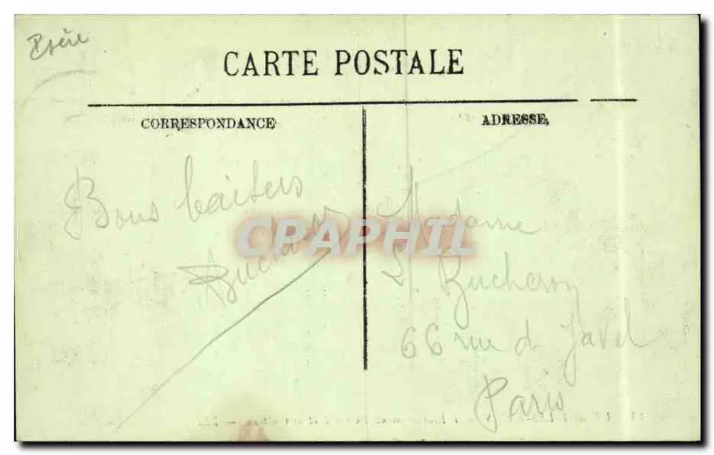 Uriage-les-Bains — L'Établissement Thermal et le Château — LL. - Verso