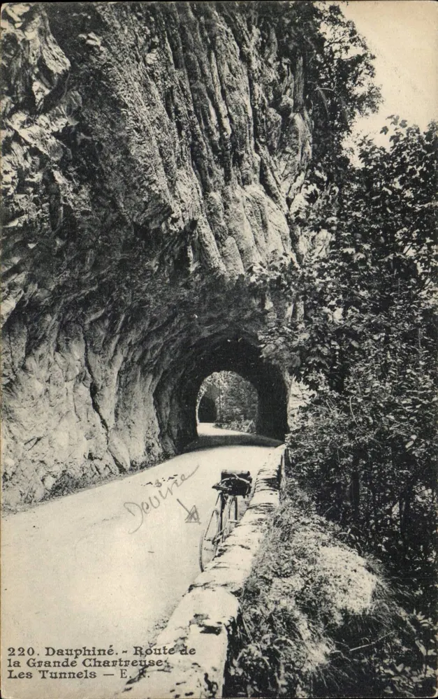 Die Tunnel — Route de la Grande Chartreuse — Dauphiné - Vorderseite