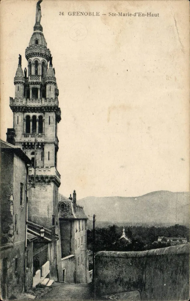 Grenoble — Santa Maria d'En Haut — P. GAUDE, fotógrafo-editor - Frente