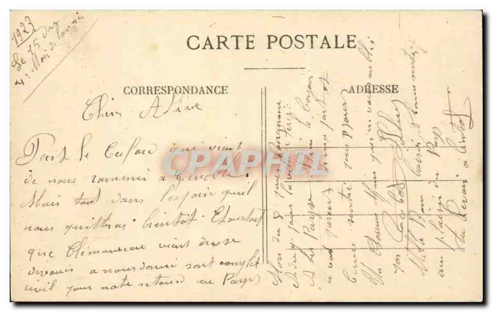 Grenoble — vista panorâmica e locais — editor C. A. - Verso