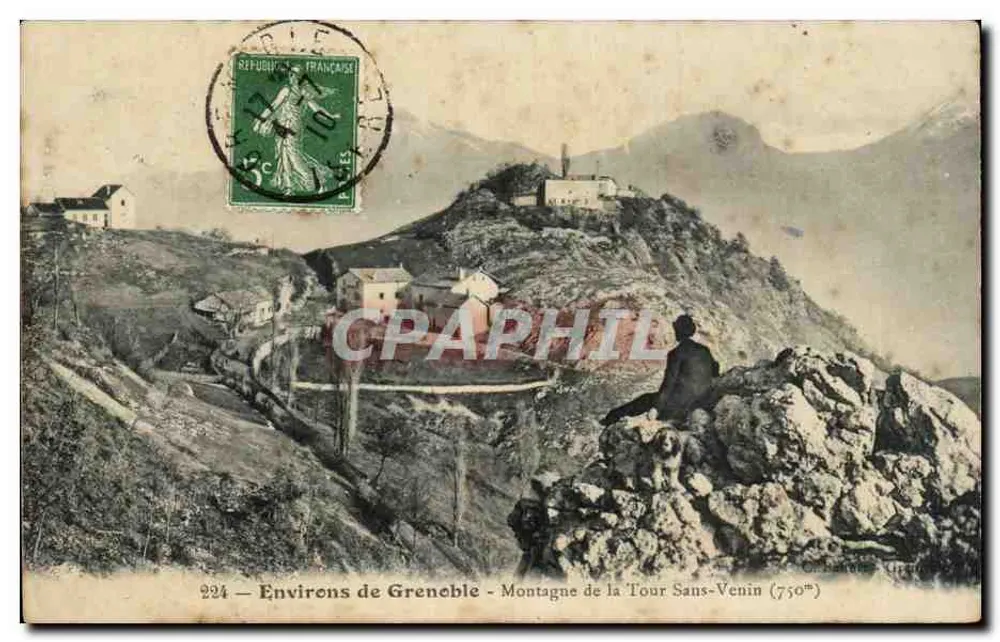 Umgebung von Grenoble - Berg Tour Sans-Venin (750m) — C. Paturel, Nr. 224 - Vorderseite
