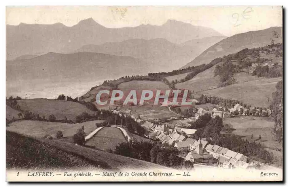 Laffrey — Allgemeiner Blick — Massif de la Grande Chartreuse — Selecta - Vorderseite