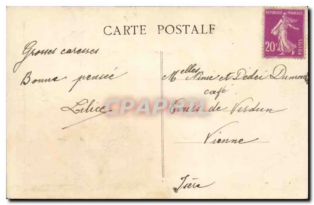 Le Grand LempS (Isère) — Vista Geral — Editor Desconhecido, n°5 - Verso