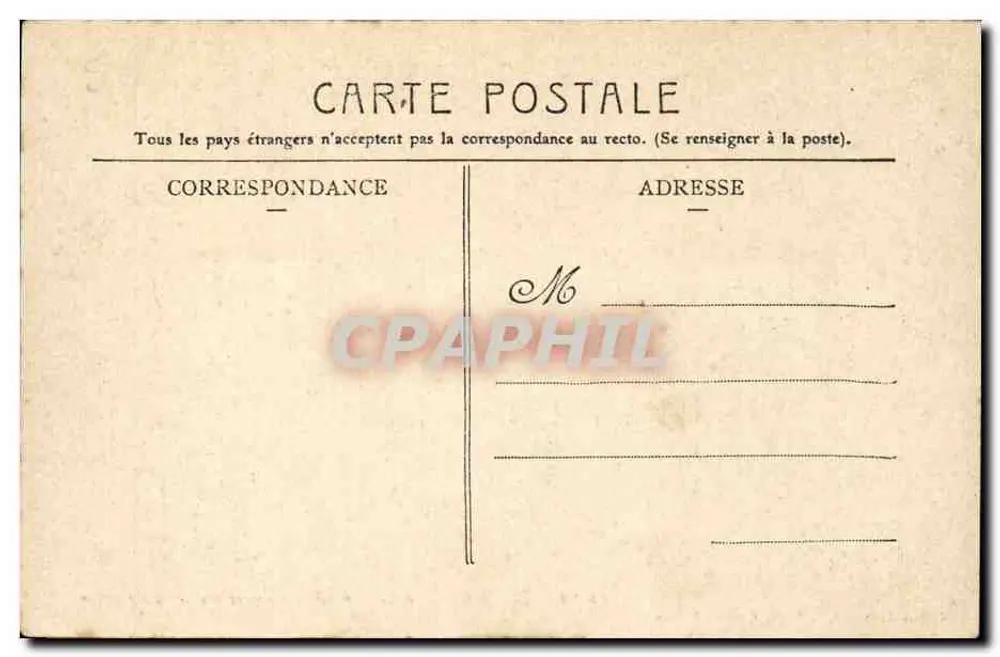 Quartier da Estação e Caixa de Economia — Viena — editor Blanchard, n° 1079 - Verso