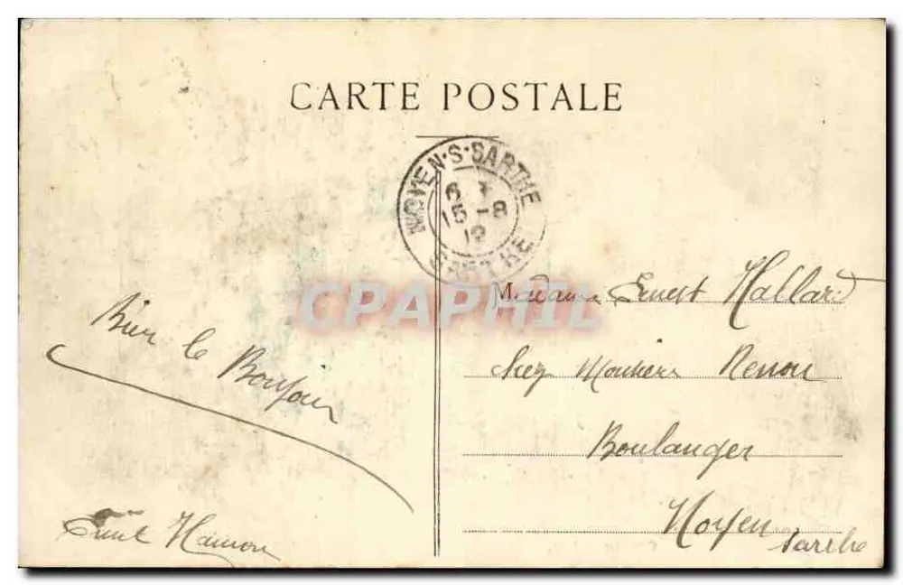 Grenoble — Efeito de Neve nos Quais — E.R. n°1094 - Verso