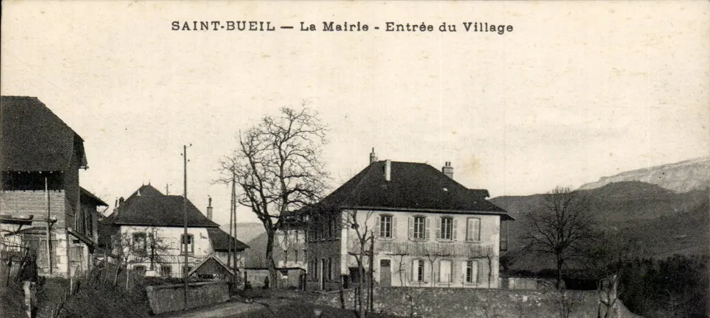 Saint-Bueil — Rathaus — Eingang zum Dorf - Vorderseite