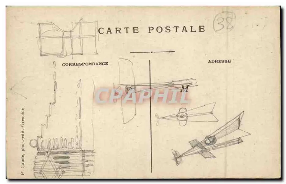 Dauphiné — Vizille — O Castelo Lesdiguières - Verso