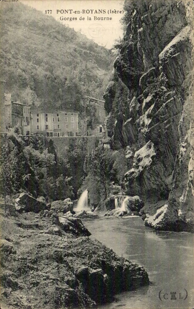 PONT-en-ROYANS (Isère) — Gorges de la Bourne — CCL - Frente